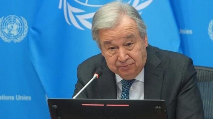 BM Genel Sekreteri Guterres Gazze'de kalıcı ateşkes ve insani yardım çağrısında bulundu