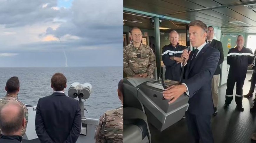Fransa'dan dünyaya gözdağı! 'Nükleer kapasiteli füze test edildi'