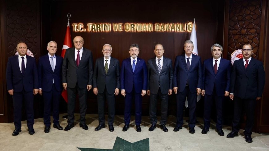 Bakan Yumaklı şeker sektörü temsilcileriyle görüştü