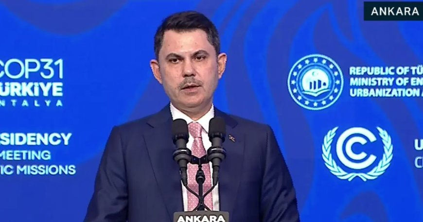 Bakan Kurum'dan CAP31 mesajı. "Artık yaptıklarımızı değil, yapacaklarımızı konuşmalıyız"