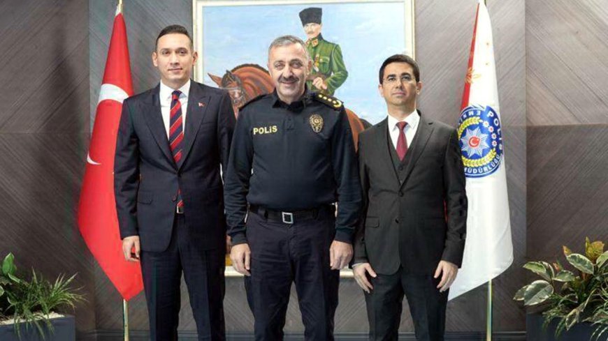 Çorlu Başsavcısı Özer, Emniyet Müdürü Turanlı'yı ziyaret etti