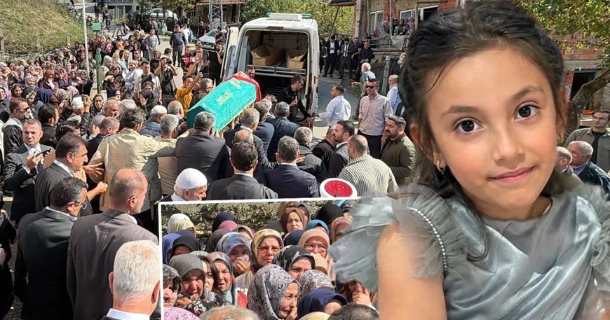Başakşehir'deki saldırıda yaşamını yitiren Eslem Sare'ye gözyaşlarıyla veda