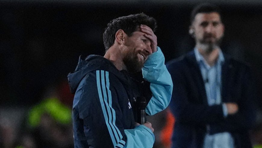 Messi'den görkemli veda