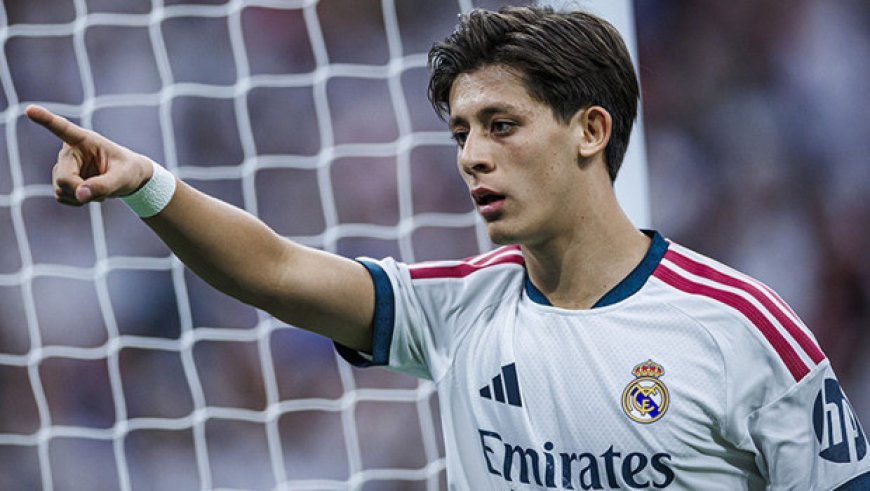 Real Madrid'de Eylül ayının en iyisi Arda Güler!