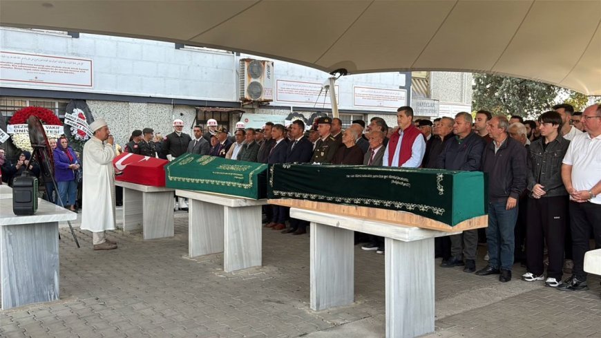 Girne'deki gemi kazasında cansız bedenine ulaşılan Orhan Bekret, Çorlu'da toprağa verildi