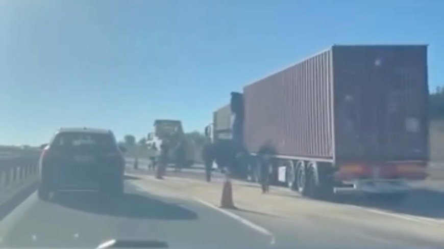 Bolu'da Anadolu Otoyolu'nda kaza! TIR şoförü Mert Becit hayatını kaybetti