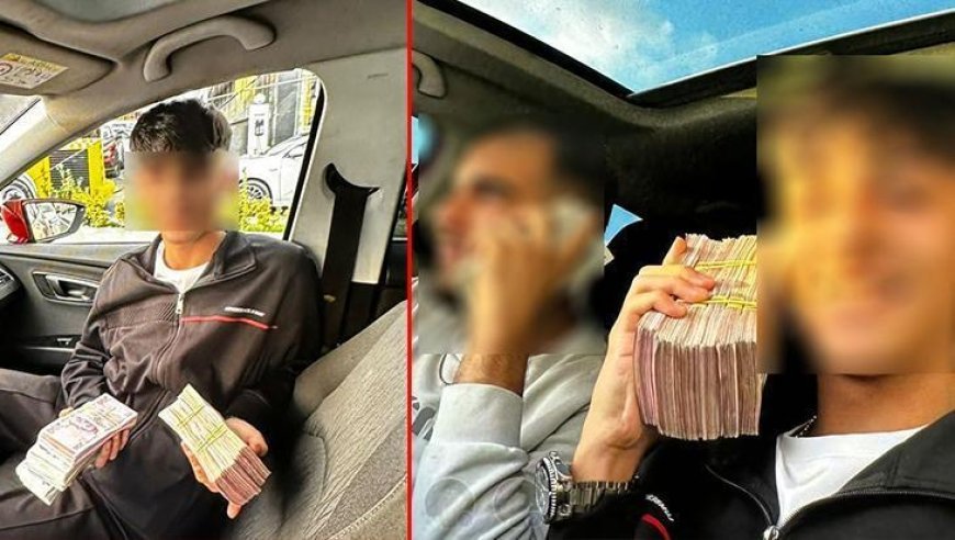 Bayrampaşa'da 7 kilo altın ve 35 bin avroluk gasp! Paralarla çektirdikleri fotoğraflar ortaya çıktı