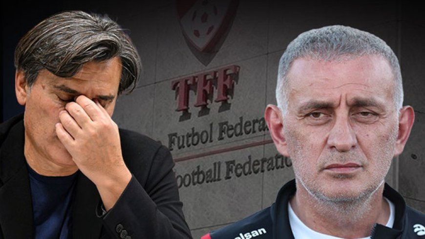 TFF resmen açıkladı: Göreve devam ediyoruz! Montella ile yollar ayrıldı