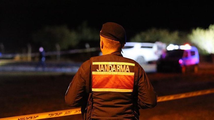 Manisa'da yol kenarında alev alan otomobilden erkek cesedi çıktı