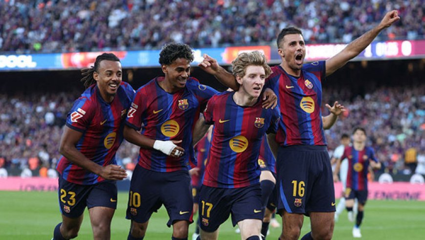 Galatasaray'ın rakibi Barcelona, 3 puanı 3 golle aldı!