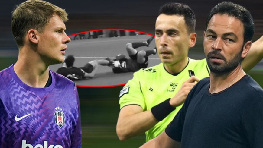 Beşiktaş 10 kişi kalmalı mıydı? Trio inceledi: 'Penaltı ve kırmızı kart!'