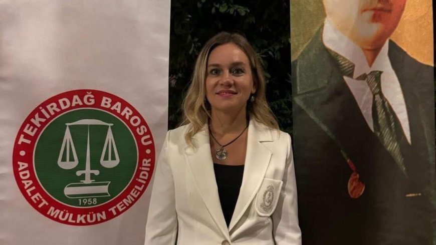 Tekirdağ Barosu’nun Yeni Başkanı Zümrüt Canku Arslan Oldu