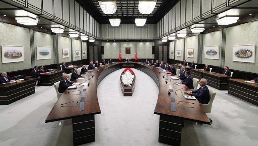 Cumhurbaşkanlığı Kabinesi Erdoğan başkanlığında toplandı