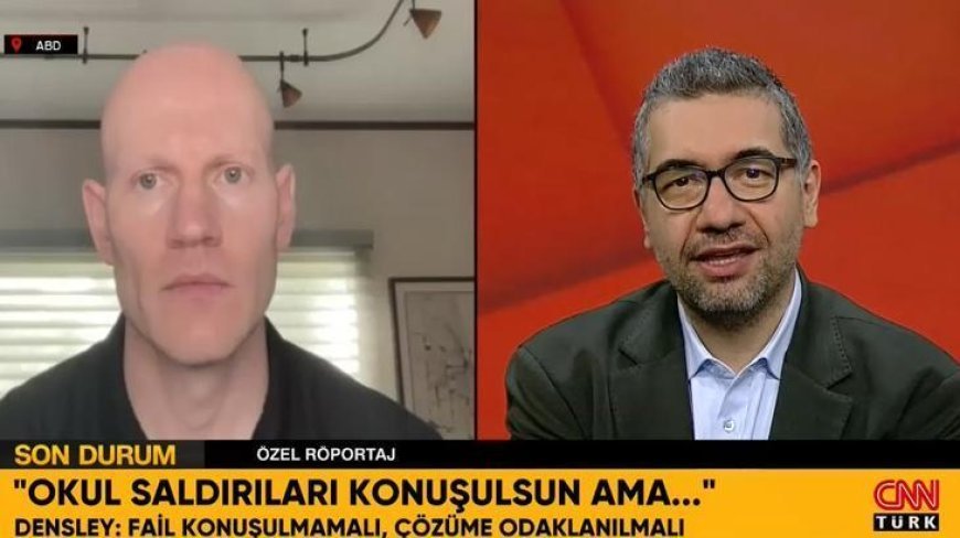 ABD’li kriminolog Prof. Dr. James Densley, CNN Türk’e konuştu: Sanal medyanın okul saldırılarında sorumluluğu var