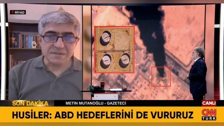 Suudi Arabistan'ın başkenti Riyad'a yoğun saldırı! O anları CNN Türk canlı yayınında anlattı: 3 güçlü patlama geldi