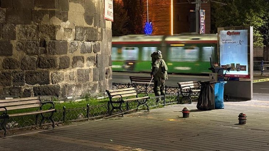 Kayseri'de şüpheli çanta kontrollü şekilde patlatıldı; içinden kıyafet çıktı