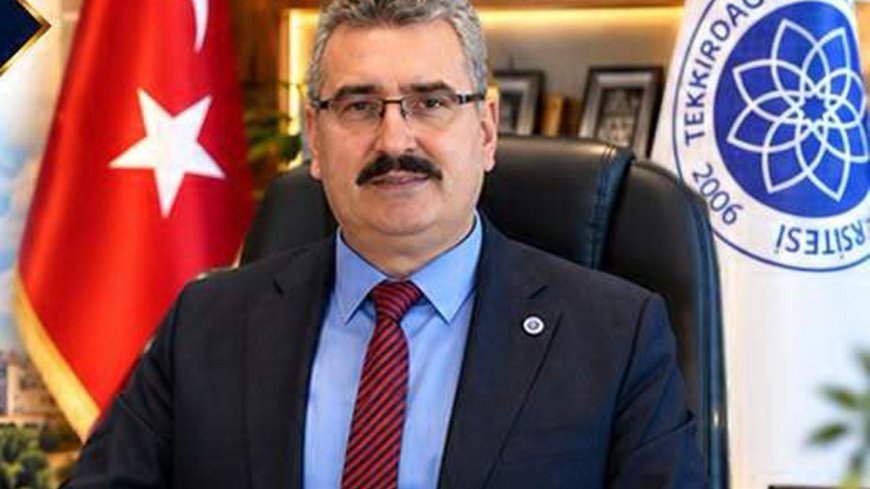 NKÜ Rektörü Şahin, 7'inci kez 'Dünyanın En Etkili Bilim İnsanları Listesi'nde
