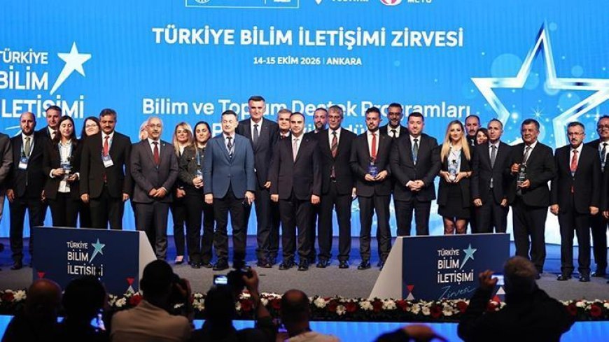 İlk Türkiye Bilim İletişimi Zirvesi düzenlendi! Bakan Kacır: Ülkemizin dört bir yanına yayacağız