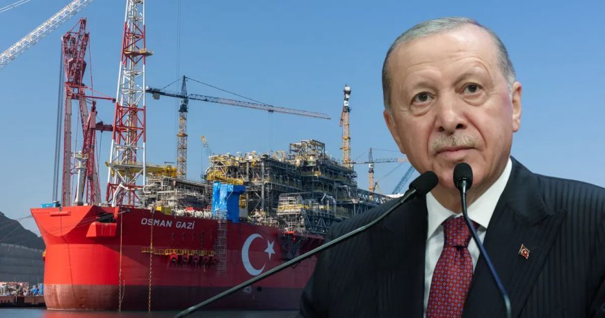 Osman Gazi gemisi yola çıktı. Cumhurbaşkanı Erdoğan: Gaz üretimi ikiye katlanacak