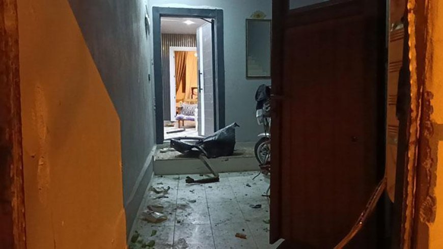 Adana’da bir eve el yapımı patlayıcı atıldı