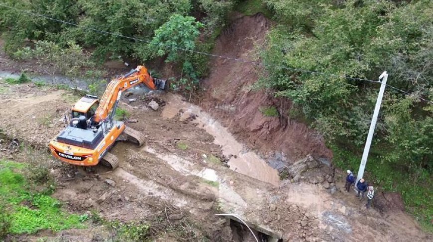 Sakarya'daki sel felaketinin ardından ekipler harekete geçti