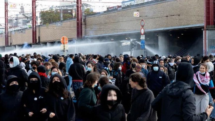 Belçika da kızışıyor: Protestolarda 150 gözaltı