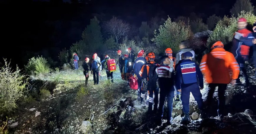 Eğitim için Isparta’ya giden ekip kanyonda kayboldu: 1 ölü, 10 kayıp