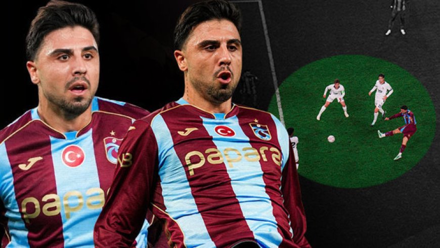 Ozan Tufan'ın Beşiktaş geleneği Trabzonspor'da da sürdü! Yine boş geçmedi