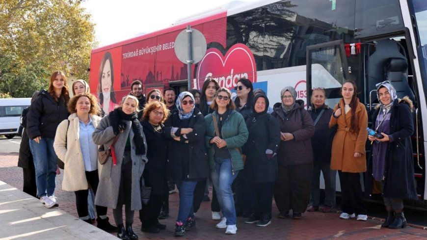 Tekirdağ'da 'TEK Rota' gezileri hayata geçti