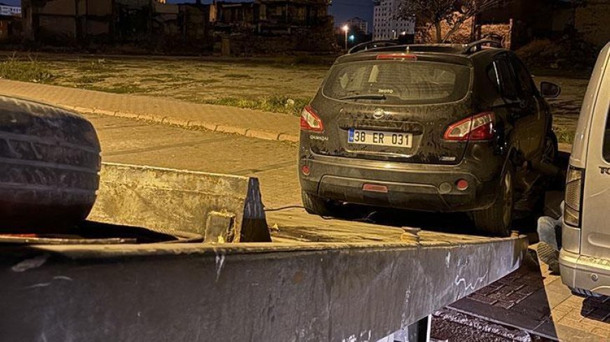 Kayseri'de alkollü sürücü kaçtı, yakalanınca 'dava açarım' diyerek tehdit etti