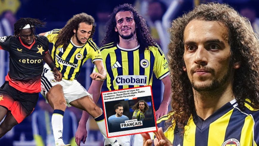 Fenerbahçe-Slavia Prag maçı sonrası Fransa'da Guendouzi manşet oldu: Batırdı!