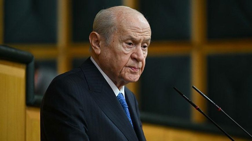 MHP lideri Bahçeli'den Türkiye-Libya arasındaki deniz yetki anlaşmasıyla ilgili açıklama