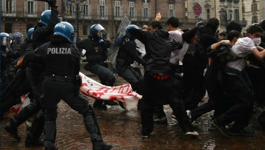 İtalya'dan şiddetli protestolara yeni önlemler: 'Reşit olmayanlar da gözaltına alınabilecek!'