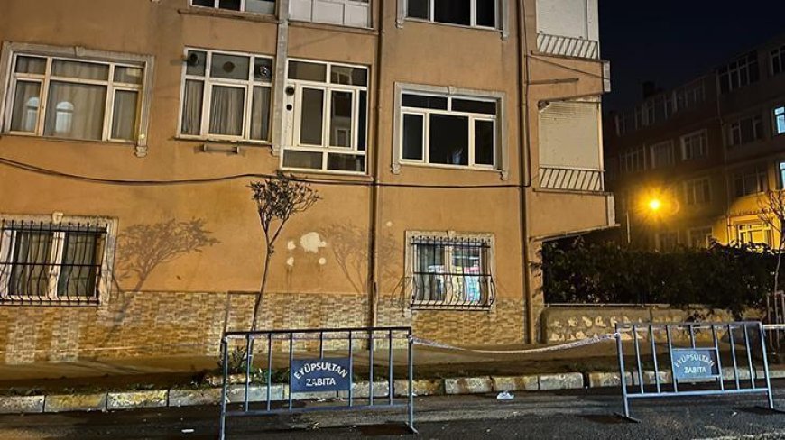 Eyüpsultan'da kolonlarından sesler gelen 5 katlı bina tahliye edildi