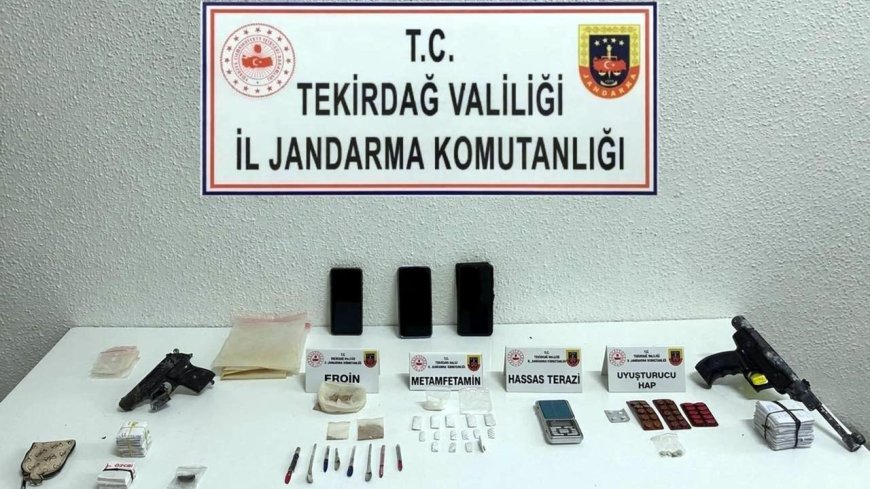 Uyuşturucu satışı yapılan eve operasyonda 1 tutuklama