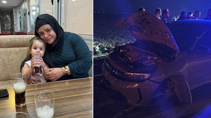 Hatay'dan yürek yakan haber! Anne ile 4 yaşındaki kızı feci kazada can verdi