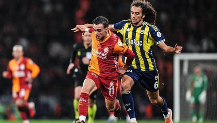 Süper Lig'de derbi heyecanı! Galatasaray - Fenerbahçe