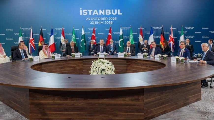 8 ülke bir araya geldi! İstanbul'daki tarihi buluşma dünya basınında: 'Benzeri görülmedi'