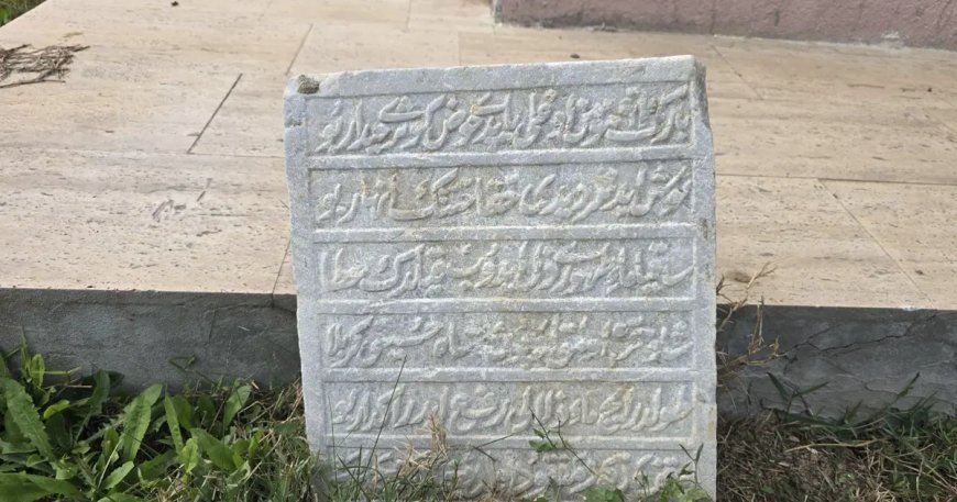 Tekirdağ'da Osmanlı dönemine ait 213 yıllık kitabe bulundu