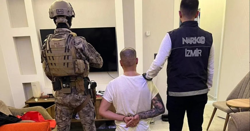 Almanya'nın aradığı suç makinesi İzmir'de yakalandı