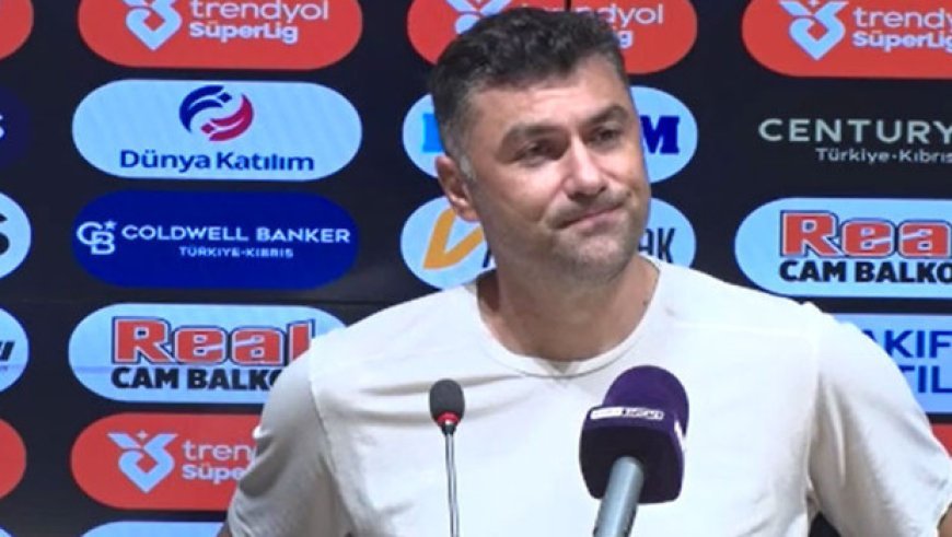 Burak Yılmaz: 'Bireysel hatalar yaptılar, canları sağ olsun!'