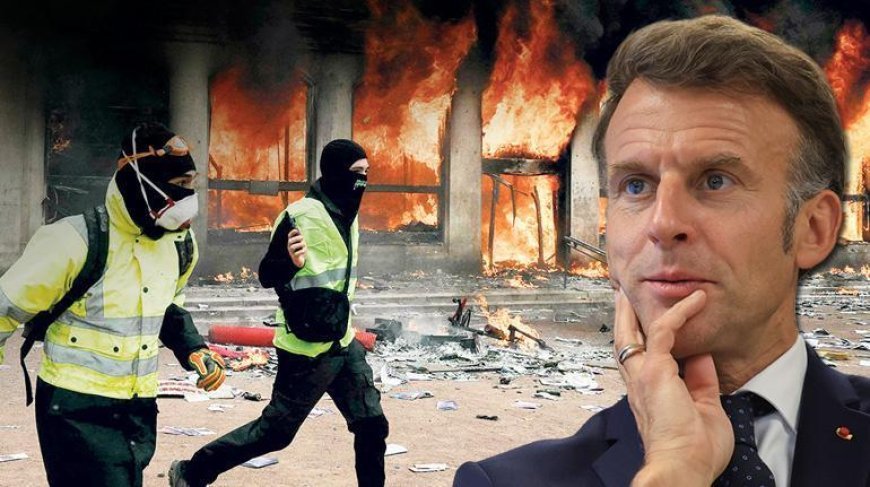 SON DAKİKA: Fransa'da Sarı Yelekliler'den 31 Ekim çağrısı! Macron'u bekleyen büyük sınav!