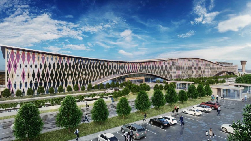 Trabzon Yeni Havalimanı'nda şantiye çalışmaları başladı