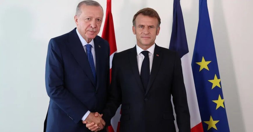 Cumhurbaşkanı Erdoğan, Macron ile telefonda görüştü