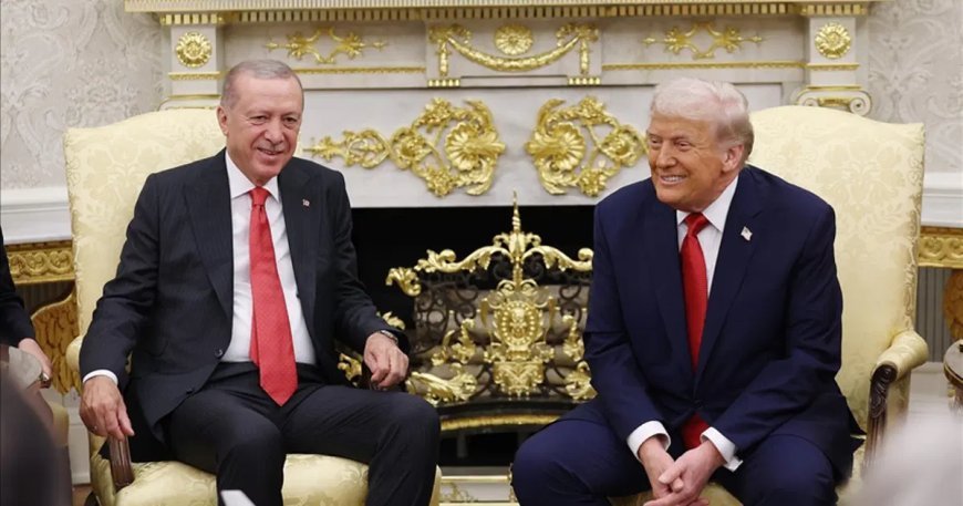 Cumhurbaşkanı Erdoğan, ABD Başkanı Trump ile görüştü