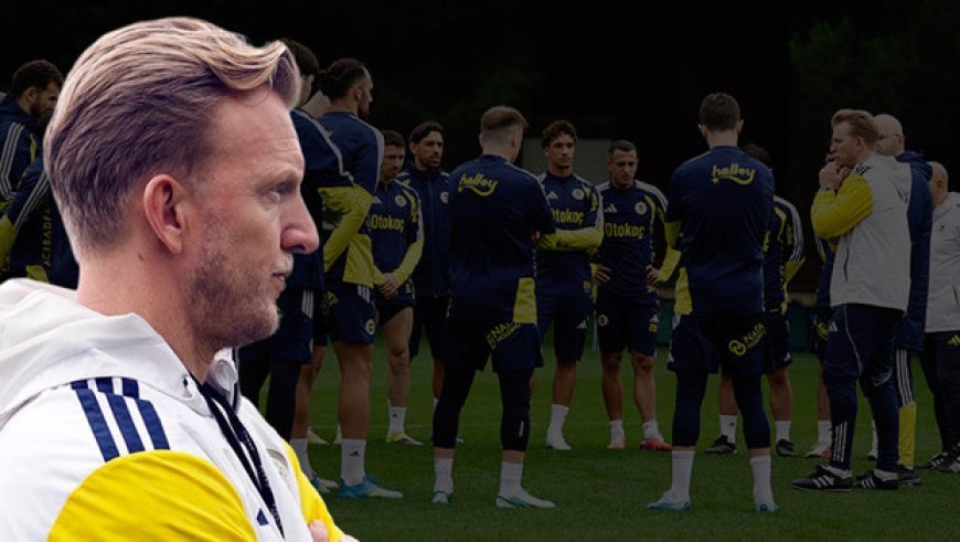 Fenerbahçe'de Dirk Kuyt kararını verdi! İlk 11'i geri dönüyor