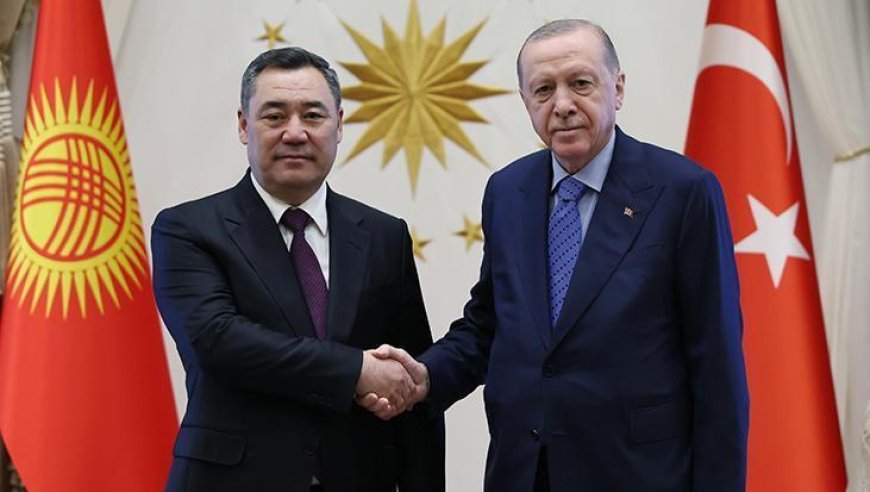 Cumhurbaşkanı Erdoğan, Kırgızistan Cumhurbaşkanı Caparov ile görüştü