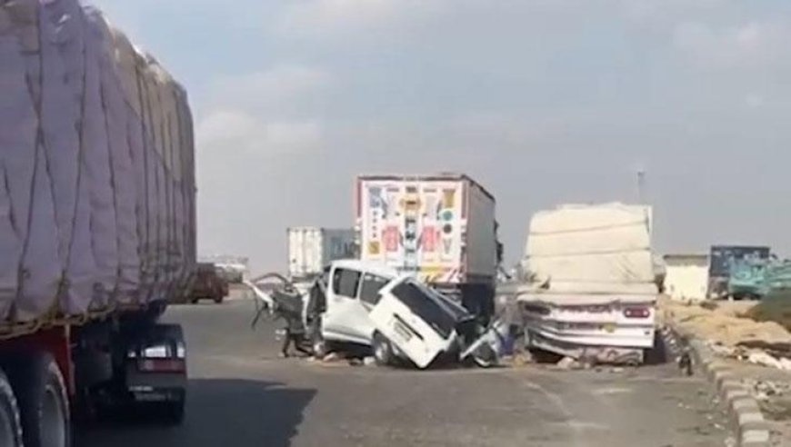 Mısır'da feci trafik kazası: 10 kişi öldü, 24 kişi yaralandı!