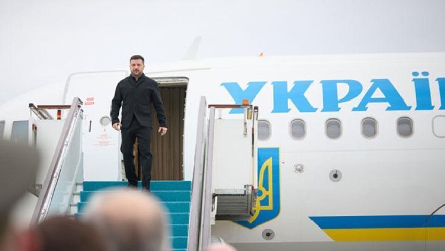 Ukrayna Devlet Başkanı Zelenskiy, Cumhurbaşkanı Erdoğan ile görüşmek için İstanbul'da